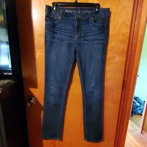 Vera Wang stretch skinny ankle